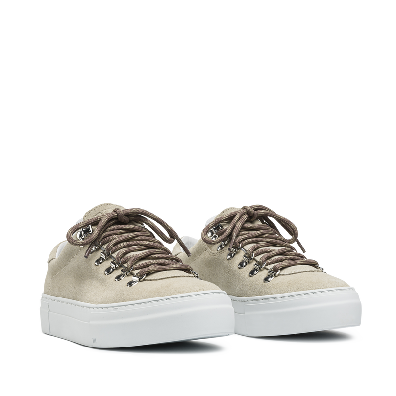 Marostica Low Platform Papyrus Suede W